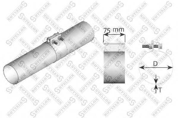 Соединительные элементы, система выпуска STELLOX 82-01089-SX