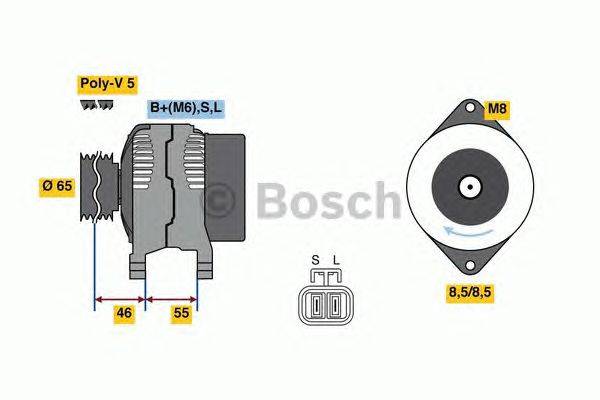 Генератор BOSCH 8069