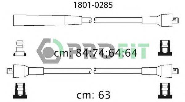 Комплект проводов зажигания PROFIT 1801-0285