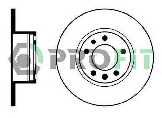 Тормозной диск PROFIT 50100210