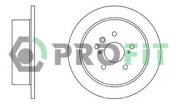 Тормозной диск PROFIT 50101545