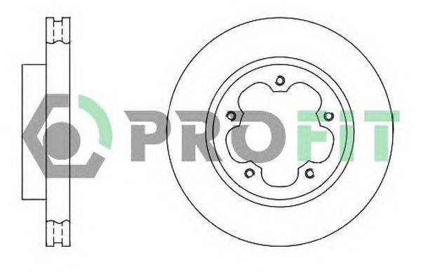 Тормозной диск PROFIT 50101554
