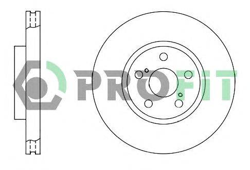 Тормозной диск PROFIT 5010-1508