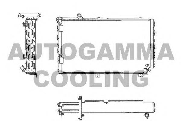 Конденсатор, кондиционер AUTOGAMMA 102599