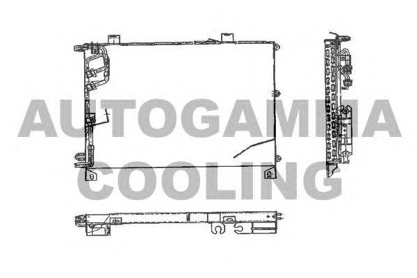 Конденсатор, кондиционер AUTOGAMMA 102612