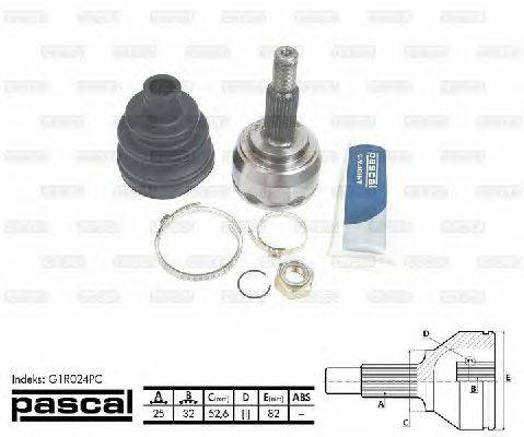 Шарнирный комплект, приводной вал PASCAL G1R024PC