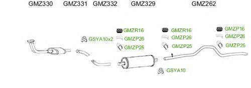 Система выпуска ОГ GT Exhaust 1219