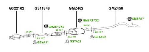 Система выпуска ОГ GT Exhaust 4385