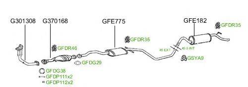 Система выпуска ОГ GT Exhaust 480