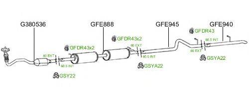 Система выпуска ОГ GT Exhaust 810