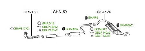 Система выпуска ОГ GT Exhaust 933