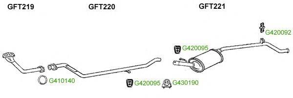 Система выпуска ОГ GT Exhaust 9478