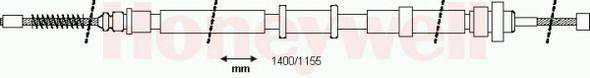 Трос, стояночная тормозная система BENDIX 433057B