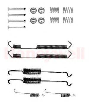 Комплектующие, тормозная колодка BENDIX 771165