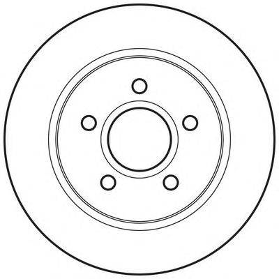 Тормозной диск BENDIX 562648BC