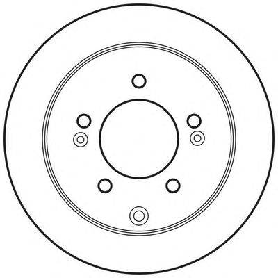 Тормозной диск BENDIX 562686BC