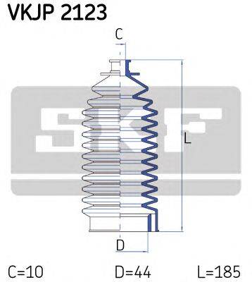 Комплект пылника, рулевое управление SKF VKJP 2123