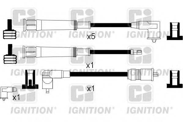 Комплект проводов зажигания QUINTON HAZELL XC1017