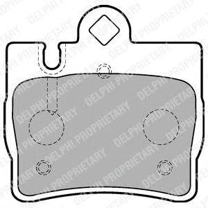 Комплект тормозных колодок, дисковый тормоз FMSI-VERBAND 23078