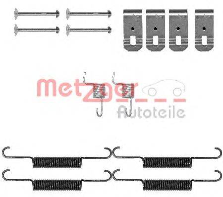 Комплектующие, стояночная тормозная система METZGER 105-0895
