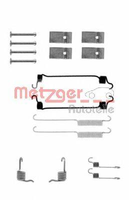 Комплектующие, тормозная колодка METZGER 105-0677