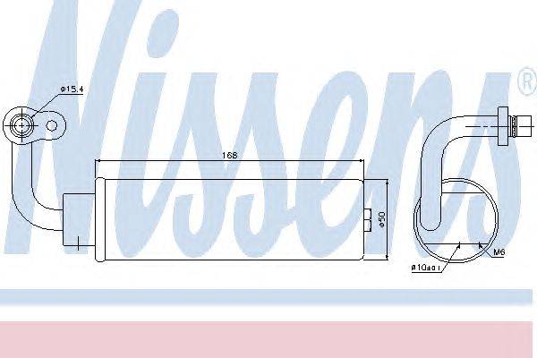 Осушитель, кондиционер NISSENS 95444
