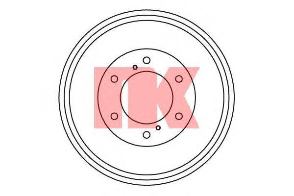 Тормозной барабан NK 262204
