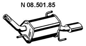 Глушитель выхлопных газов конечный EBERSPÄCHER 08.501.85