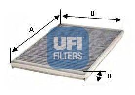 Фильтр, воздух во внутренном пространстве UFI 5411600