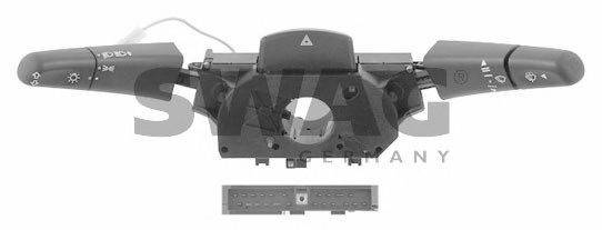 Выключатель, головной свет; Мигающий указатель; Переключатель стеклоочистителя; Выключатель на колонке рулевого управления SWAG 10 93 1206