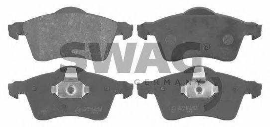 Комплект тормозных колодок, дисковый тормоз SWAG 30 91 6306