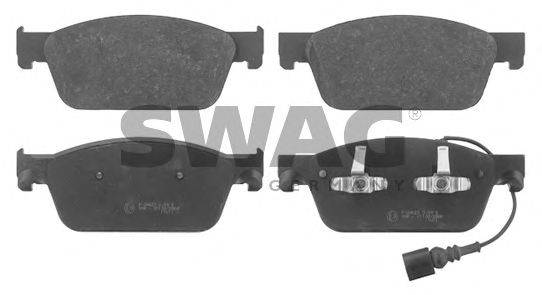 Комплект тормозных колодок, дисковый тормоз SWAG 24623