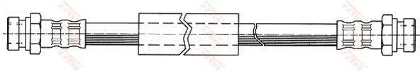 Тормозной шланг TRW PHA745