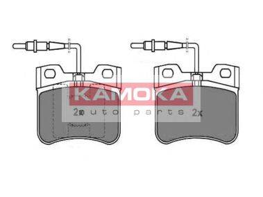 Комплект тормозных колодок, дисковый тормоз KAMOKA 1011490