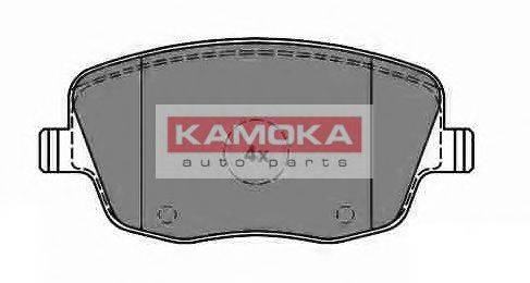 Комплект тормозных колодок, дисковый тормоз KAMOKA JQ1012838