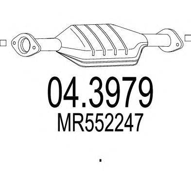 Катализатор MTS 04.3979