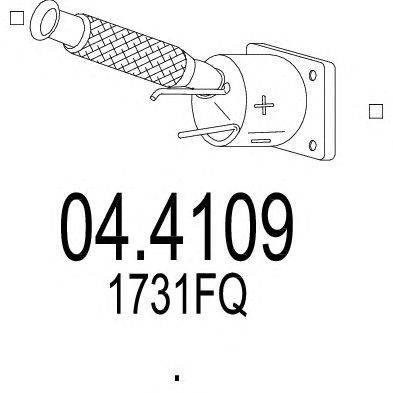 Катализатор MTS 04.4109