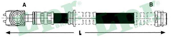 Тормозной шланг LPR 6T48017