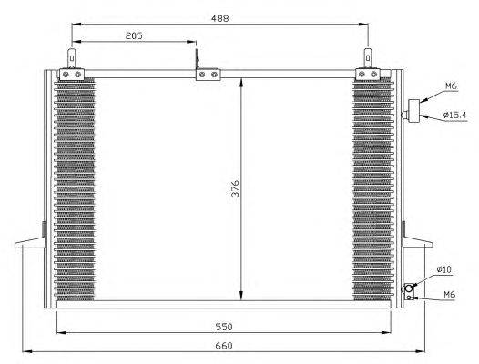 Конденсатор, кондиционер NRF 35263