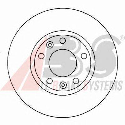 Тормозной диск A.B.S. 16185 OE