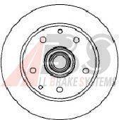 Тормозной диск A.B.S. 17301