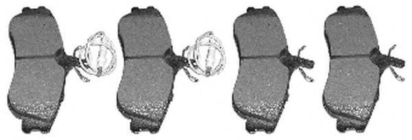 Комплект тормозных колодок, дисковый тормоз TRUCKTEC AUTOMOTIVE 11.35.014