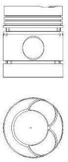 Поршень NÜRAL 87-525300-00