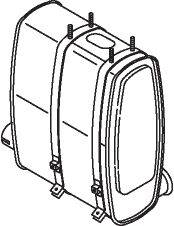 Средний глушитель выхлопных газов DINEX 50478