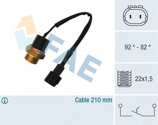 Термовыключатель, вентилятор радиатора FAE 37670