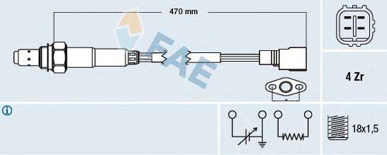 Лямбда-зонд FAE 77331