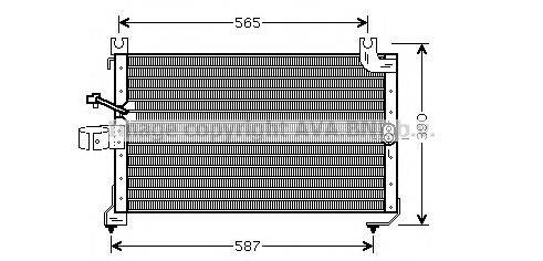 Конденсатор, кондиционер AVA QUALITY COOLING DU5052