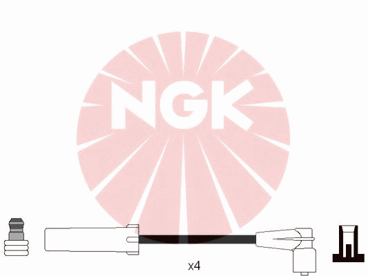 Комплект проводов зажигания NGK 4054