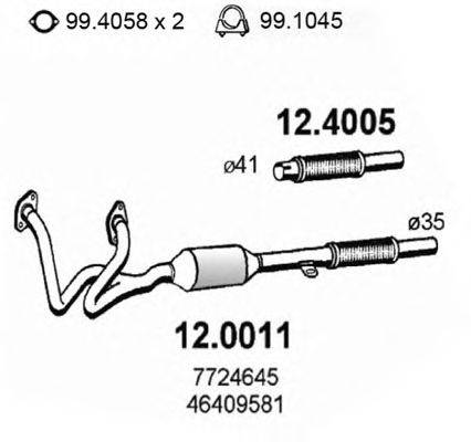 Катализатор ASSO 120011