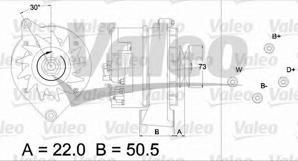 Генератор VALEO 510348